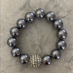 Silver Stretch Bauble Bracelet